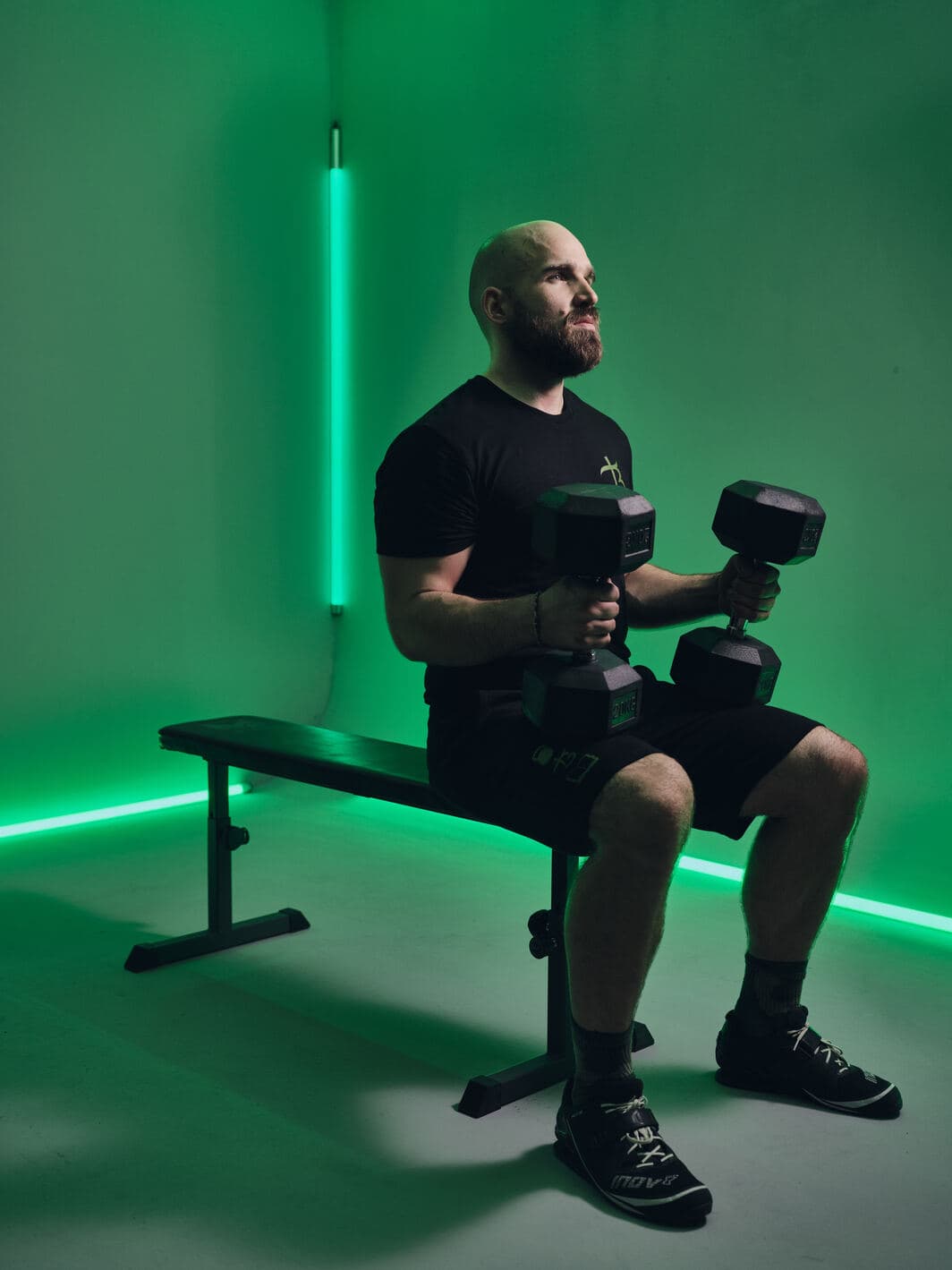 Tristan Brüderl im Training